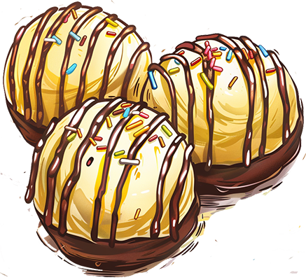 Waffle Balls